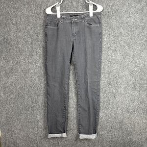 prAna Jeans Womens Size 8 Grey Straight Stretch Modern